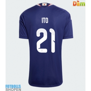 Billiga Japan Hiroki Ito #21 Hemmatröja Dam VM 2026 Kortärmad